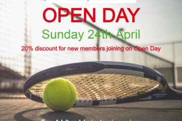 Leverstock Green Tennis Club open day April 24th