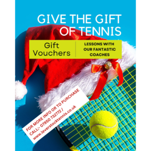 tennis gifts - tennis lessons
